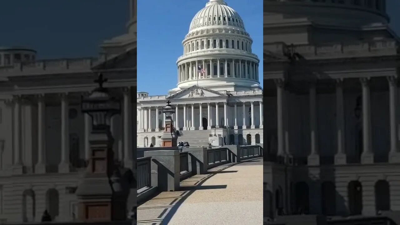 2/21/22 Nancy Drew in DC- Video 1-Capitol- Flags Not Consistent- Blocking Entrances