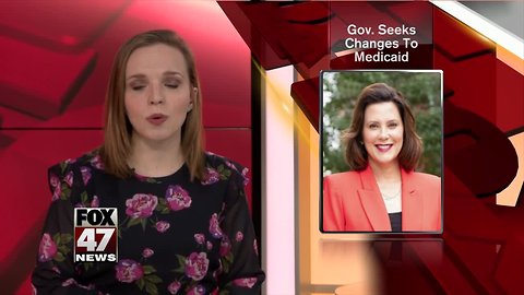 Whitmer seeking to change Michigan's Medicaid work rules