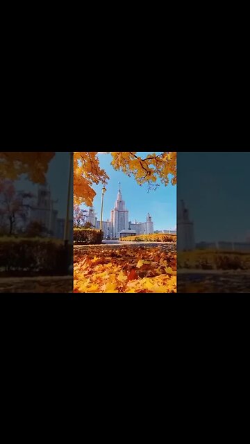 Moscow National University (MGU) #autumn #russia