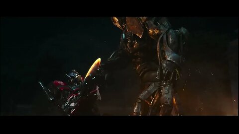 Transformers rise of the Beast ￼(4K) Optimus Prime VS scourge ￼￼