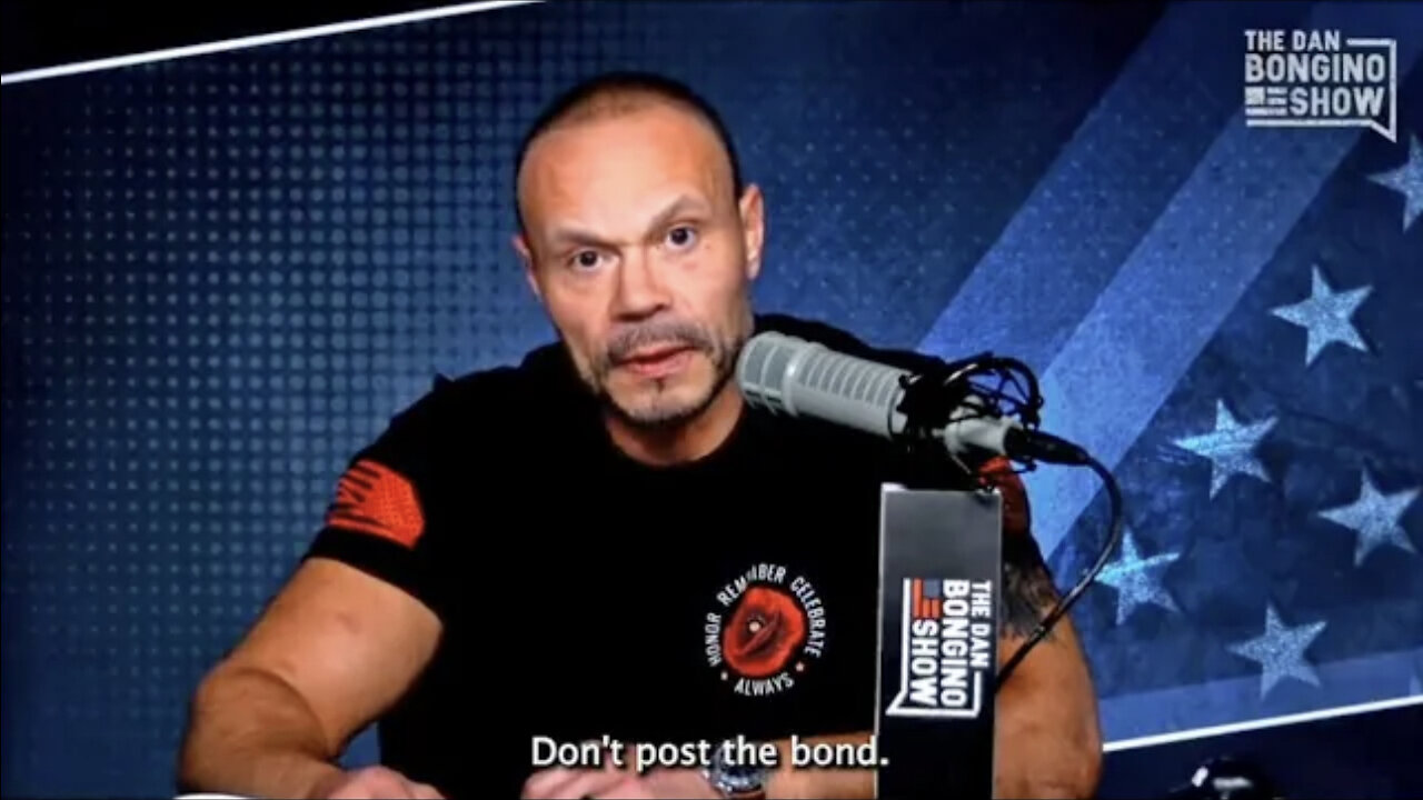 DAN BONGINO SUGGESTS TRUMPS SIT IN JAIL UNTIL GEORGIA TRIAL