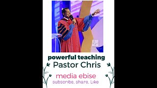 Powerful pastor Chris teaching