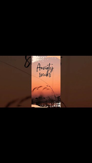 Anxiety Sucks! #shorts #anxietytips