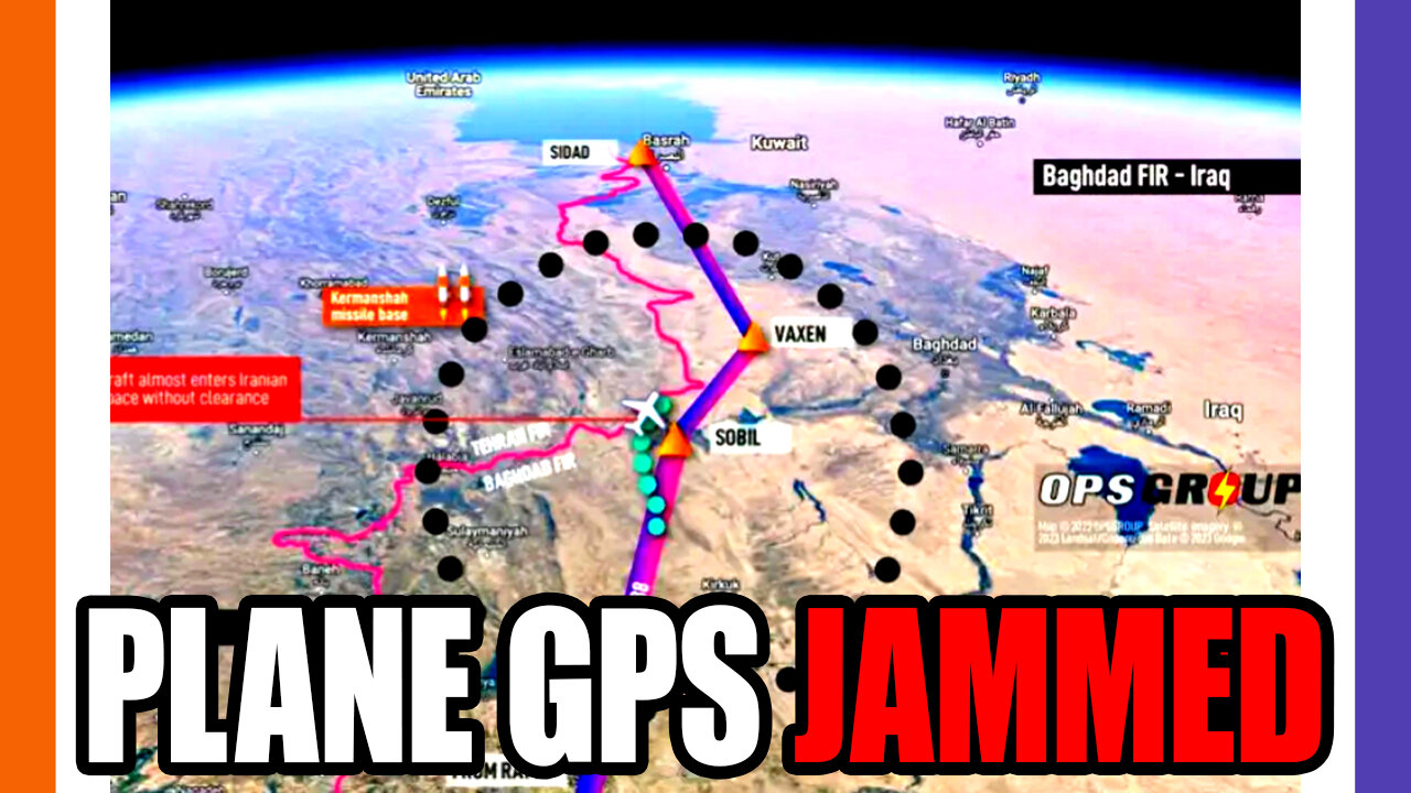 Plane GPS Jammed For ALL Jets Flying Near Russia