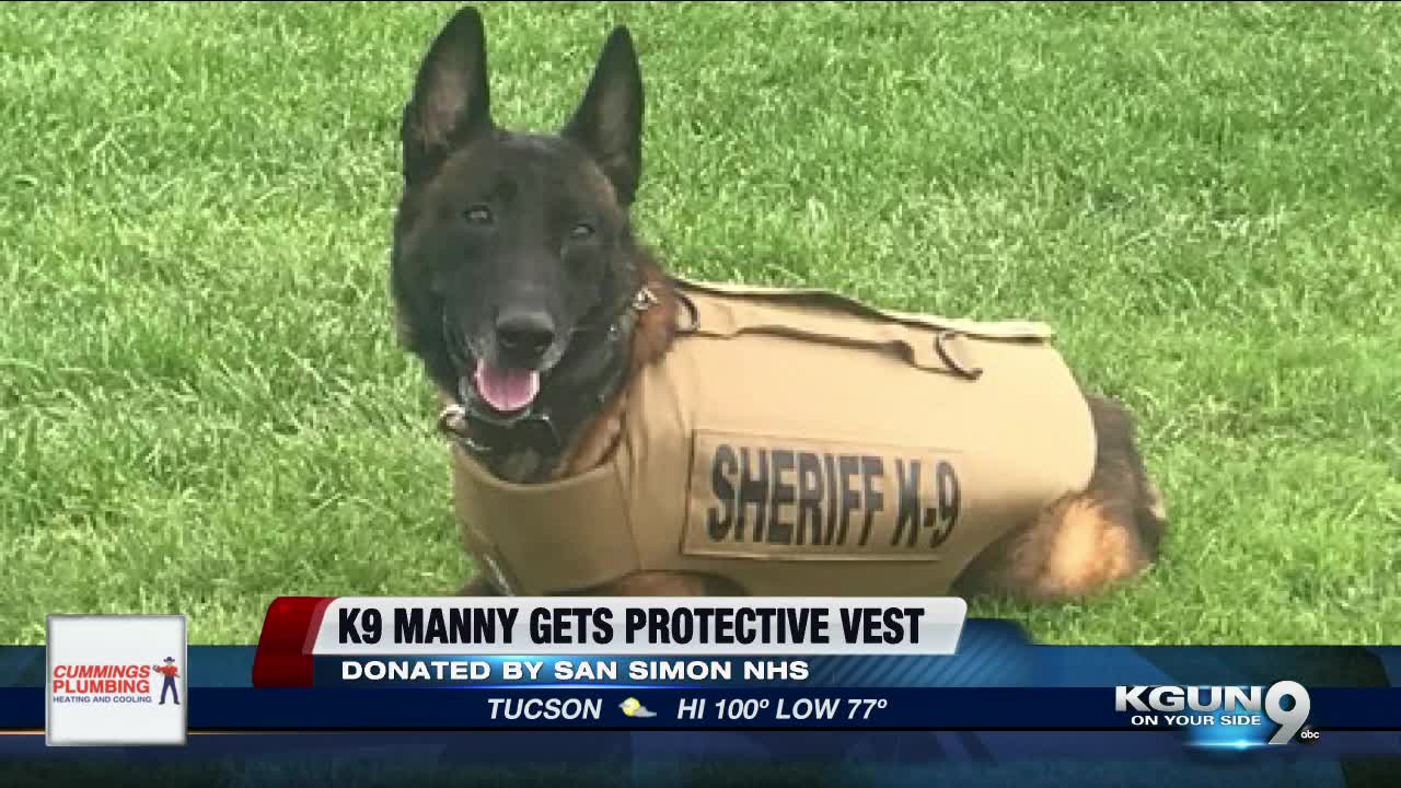 Cochise County K9 gets protective vest