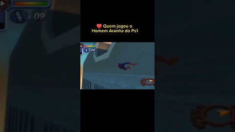 O Primeiro Game do homem aranha de muita gente