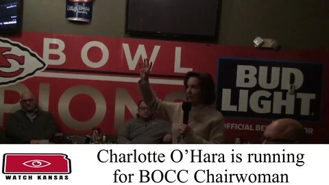 Northwest Johnson County Republicans meeting with Charlotte O’Hara