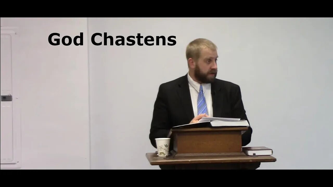 God Chastens