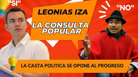 Presidente del Ecuador Daniel Noboa "Consulta Popular 2024"