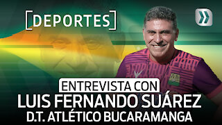 “Queremos ser representativos de Santander, aún sin ser de la región”: Luis Fernando Suárez