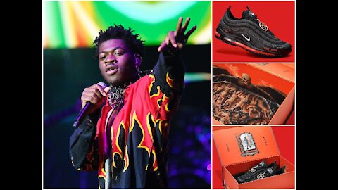 SATAN SHOES WITH HUMAN BLOOD! Lil Nas x Nike