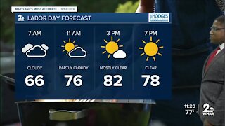 WMAR-2 News Weather at 11