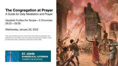Hezekiah Purifies the Temple—2 Chronicles 28:22—29:36