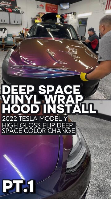 PT 1 of 13 | Hood Vinyl Wrap Install