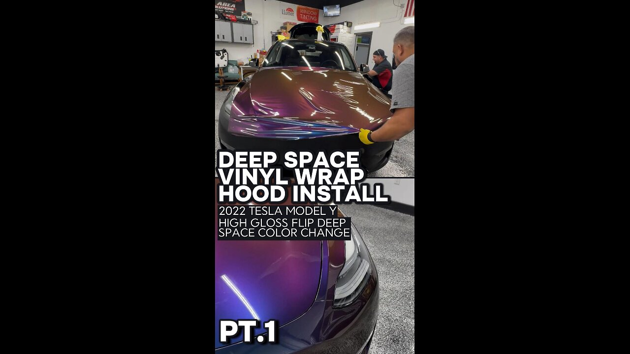 PT 1 of 13 | Hood Vinyl Wrap Install