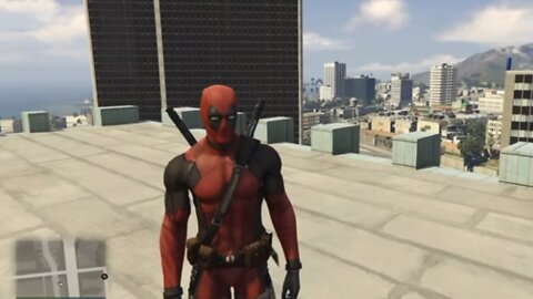 GTA5 DeadPool Jump 01