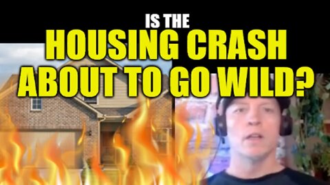 HOUSING CRASH ABOUT TO GO WILD? HOME PRICES FALLING HOW FAST? WILL YOU BE ABLE TO BUY A HOME?