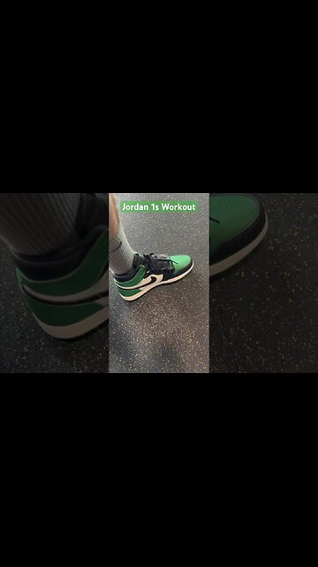 Working Out In My Air Jordans #shorts