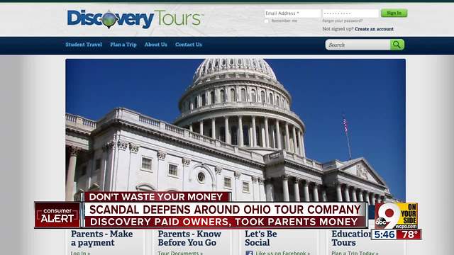 Discovery Tours took payments, then went bankrupt