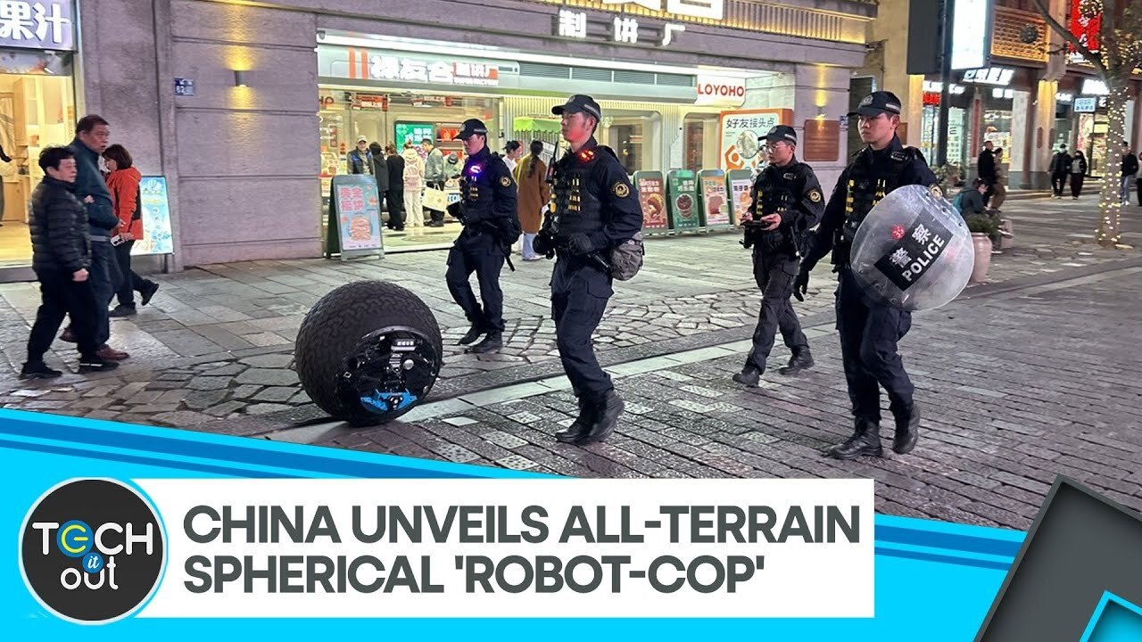 China Unveils All-Terrain Spherical 'Robot-Cop' | Tech It Out | WION