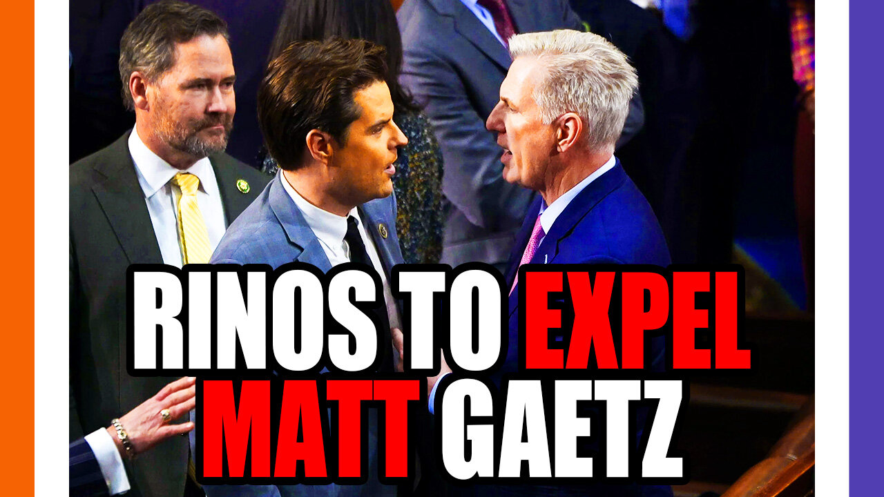 RINOs Threaten To Expel Matt Gaetz