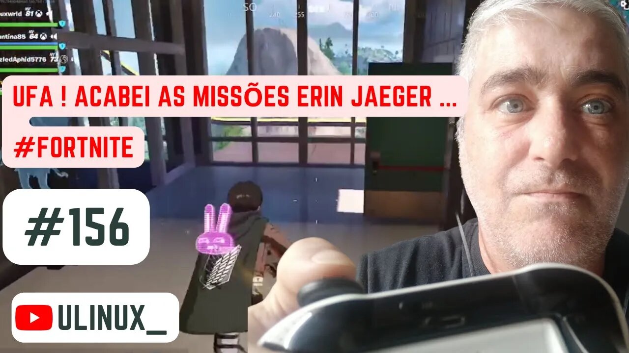 Bora acabar com as missões Erin Jaeger #fortnite