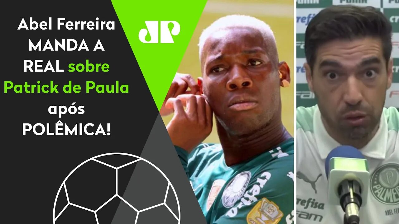 "O Patrick é um cara que..." Abel MANDA A REAL após POLÊMICA com BRINCO em Palmeiras x América-MG!