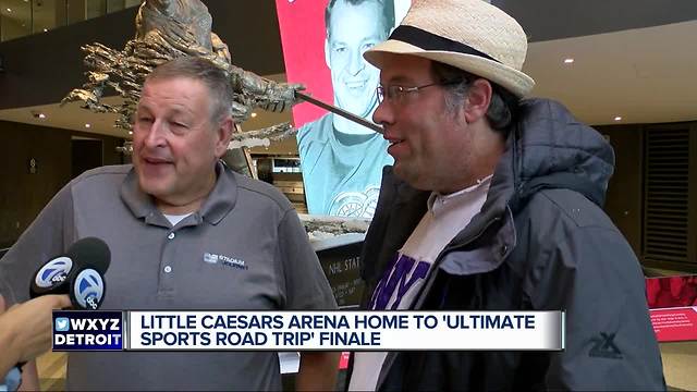 Little Caesars Arena home to Ultimate Sports Road Trip finale