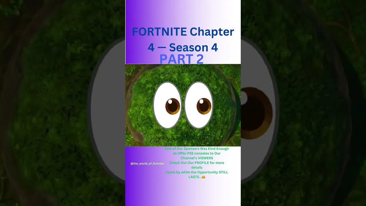 FORTNITE Chapter 4 — Season 4 | PART 2