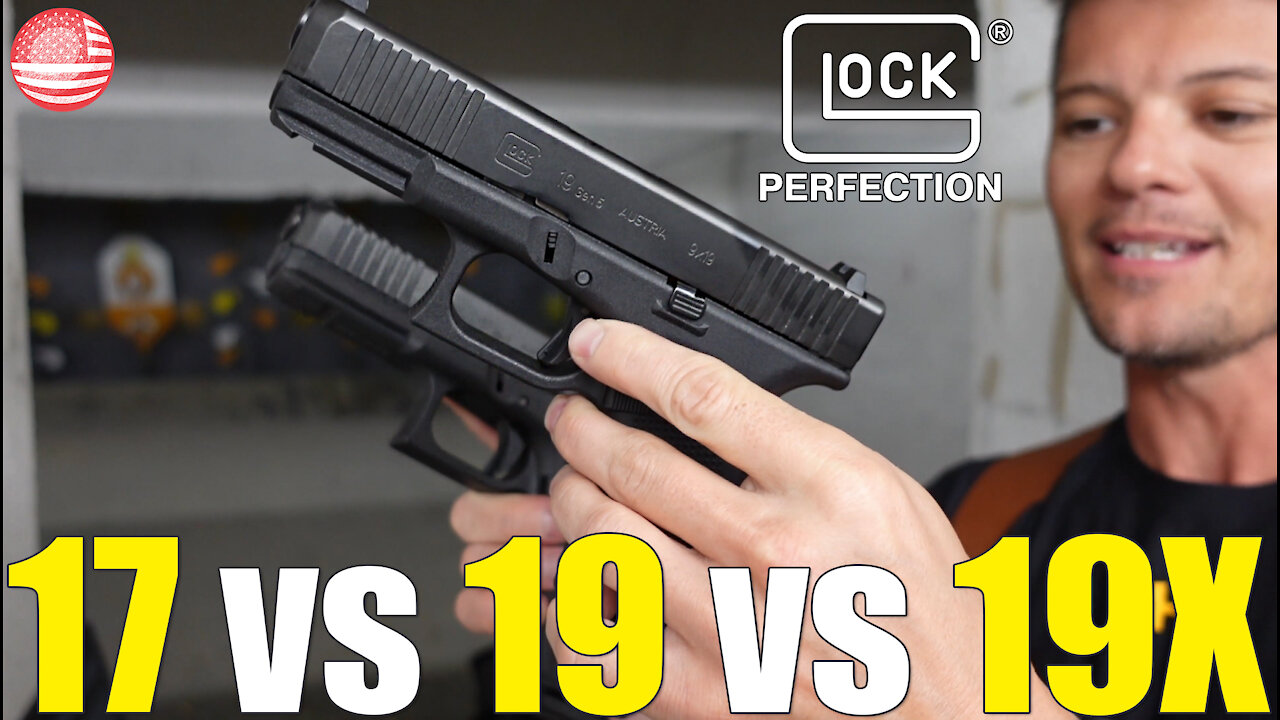 Glock 17 vs Glock 19 vs Glock 19X (The BEST 9mm Glock)