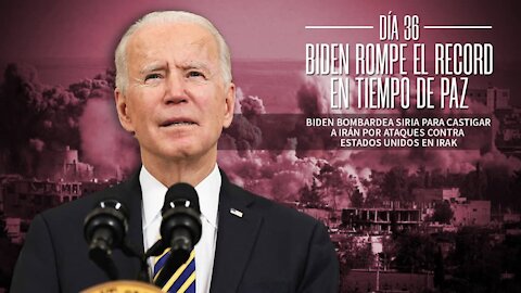 Biden bombardea Siria para castigar a Irán por ataques contra Estados Unidos en Irak