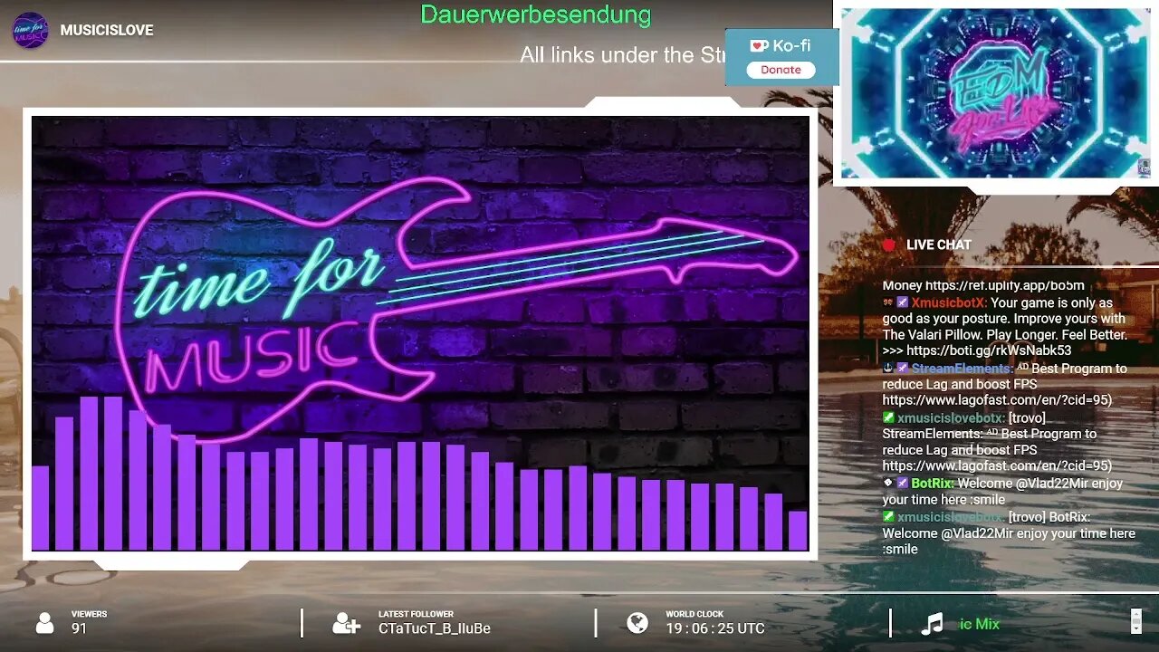🔴24/7🔴 Your Daily EDM Station (visit me on https://trovo.live/s/Musicislov (Part 4/5)