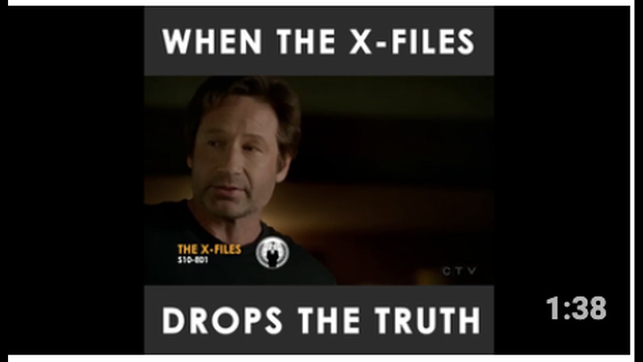 The Truth is Out there...When X-Files drops the TRUTH