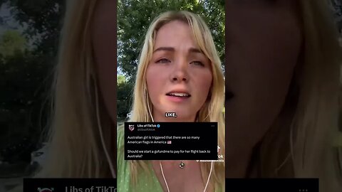 Australian Is TRIGGERED By American Flags🇺🇸👀