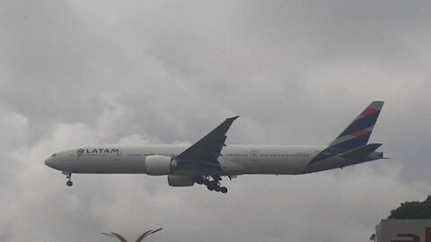 Boeing 777-300ER PT-MUH coming from Guarulhos before to land in Manaus coming from Guarulhos