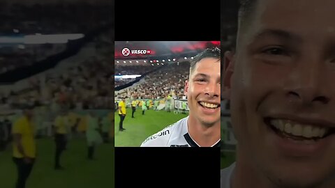 Flamengo 0x1 Vasco - Manuel Capasso comemorando