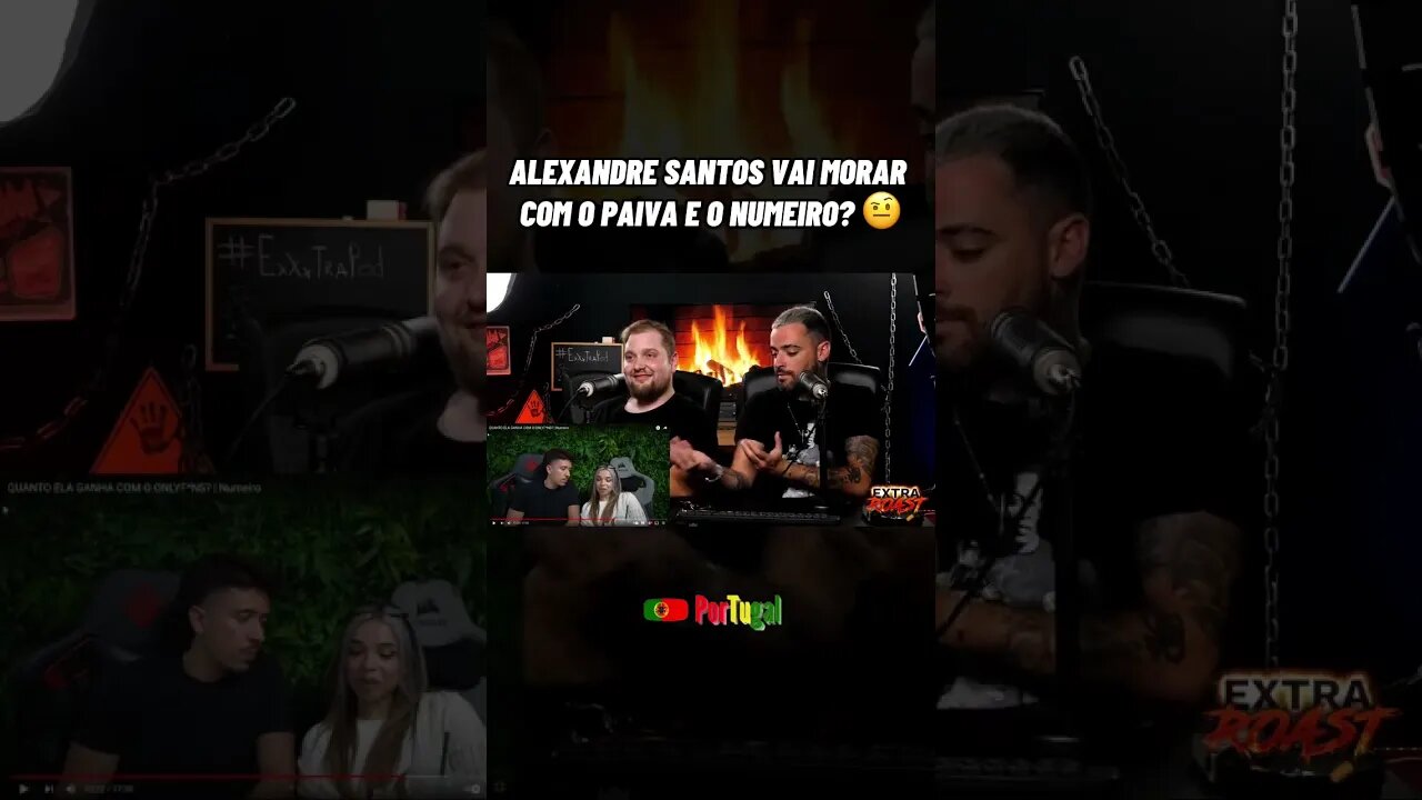 O que acham dos 3 juntos?🤔 #alexandresantos #podroast #numeiro #tiagopaiva #podcastportugal