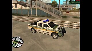 NISSAN FRONTIER BRIGADA MILITAR GTA SA