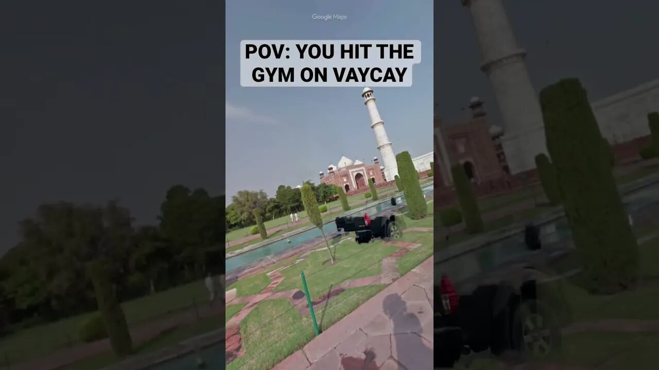 POV: WHO PUT THIS AT THE Taj Mahal ? 🤔 #gym #gymlife #gymlover #gymmotivation #gymvlog #gymshorts ￼