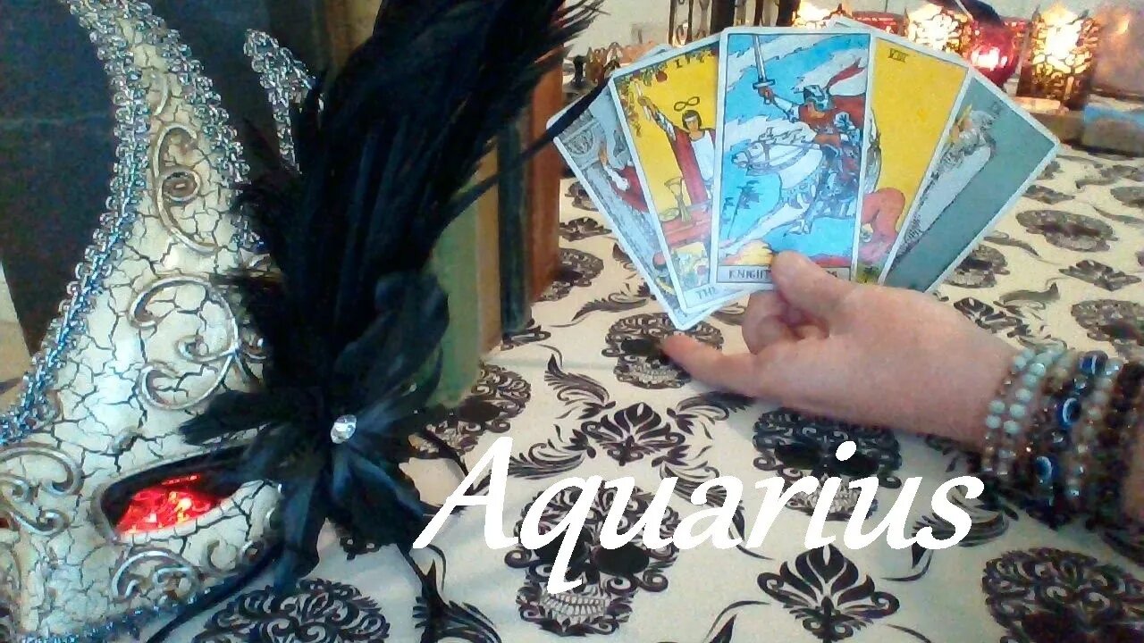 Aquarius 🔮 You Will Be THE FIRST To Know THE TRUTH Aquarius!! October 12 - 21 #Tarot