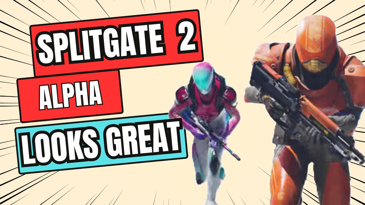 Splitgate 2 Alpha Looks Great