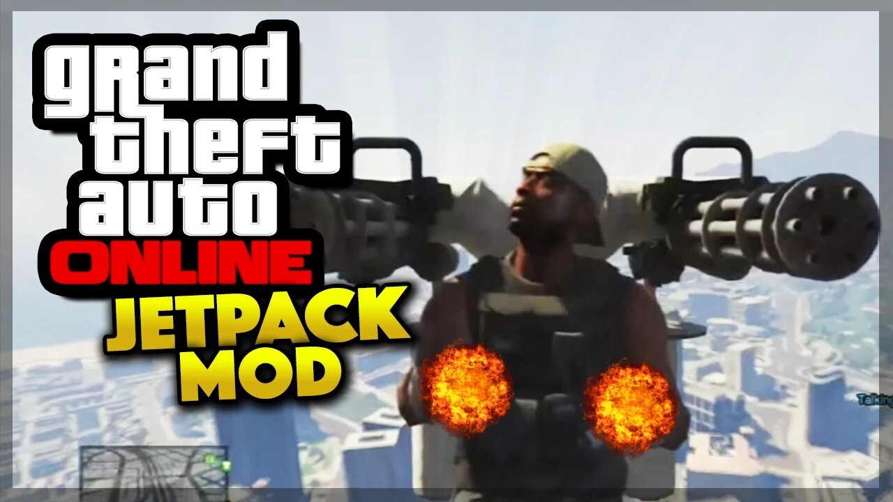GTA 5 Online - NEW JETPACK MOD! (GTA 5 Gameplay)