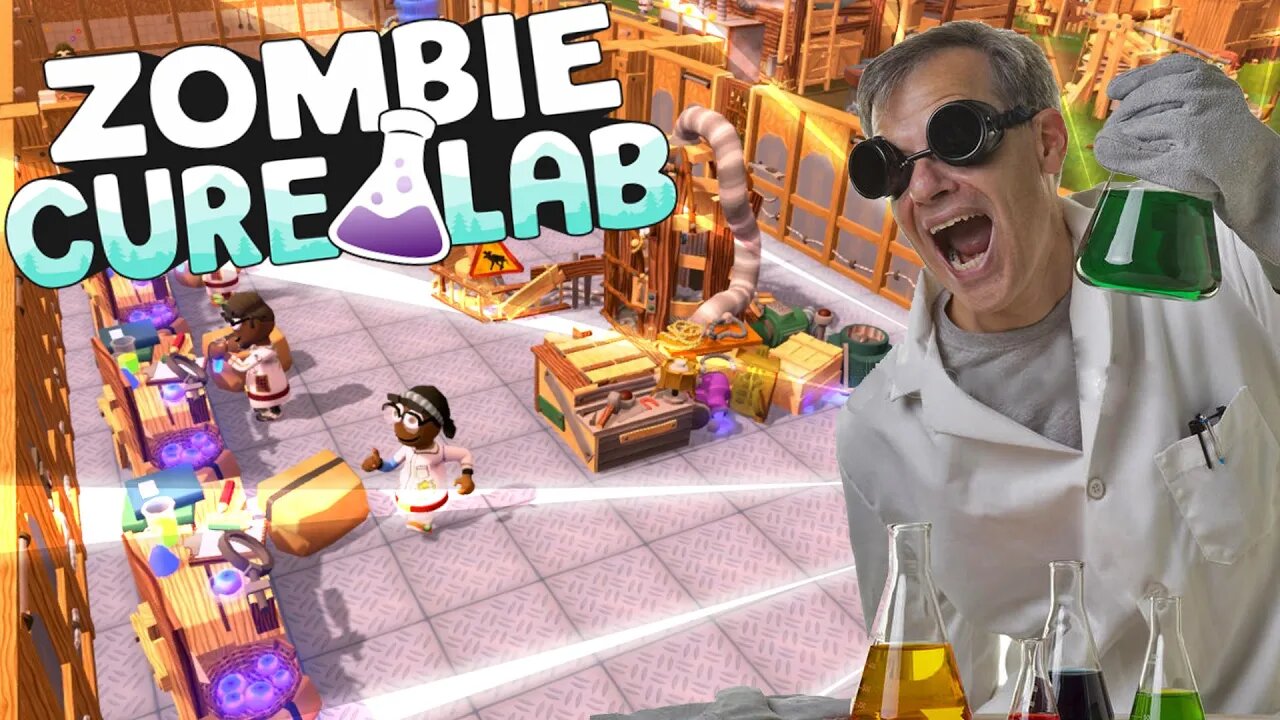 Saving Humanity 1 Zombie At A Time | Zombie Cure Lab