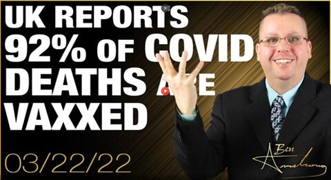 IT GOT WORSE! UK REPORTS 92% OF COVID-19 DEATHS ARE VACCINATED!