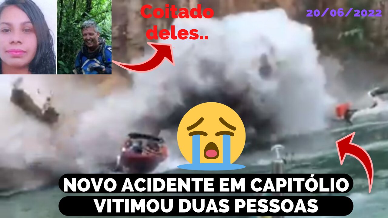 DEPOIS A TRAGÉDIA QUE ACONTECEU EM JANEIRO EM CAPITÓLIO, UM NOVO ACIDENTE ACONTECE, VITIMANDO DOIS