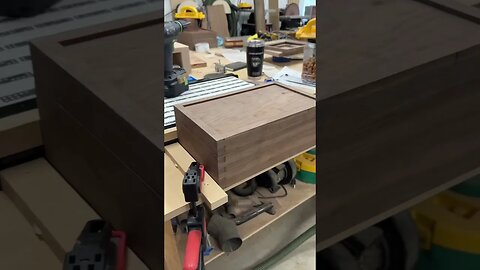 Do you clock your screws? #woodworking #hardware #box