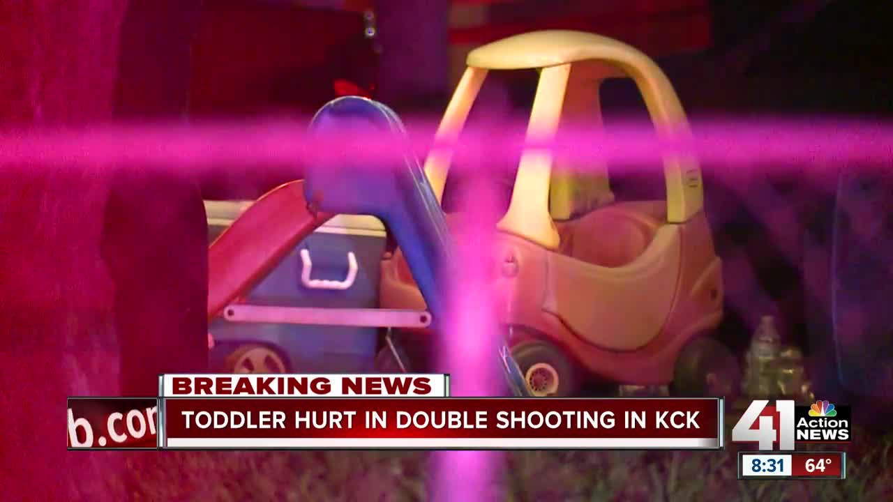 Pregnant woman, child shot in KCK