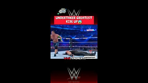 Undertaker Greatest Rise Up😱