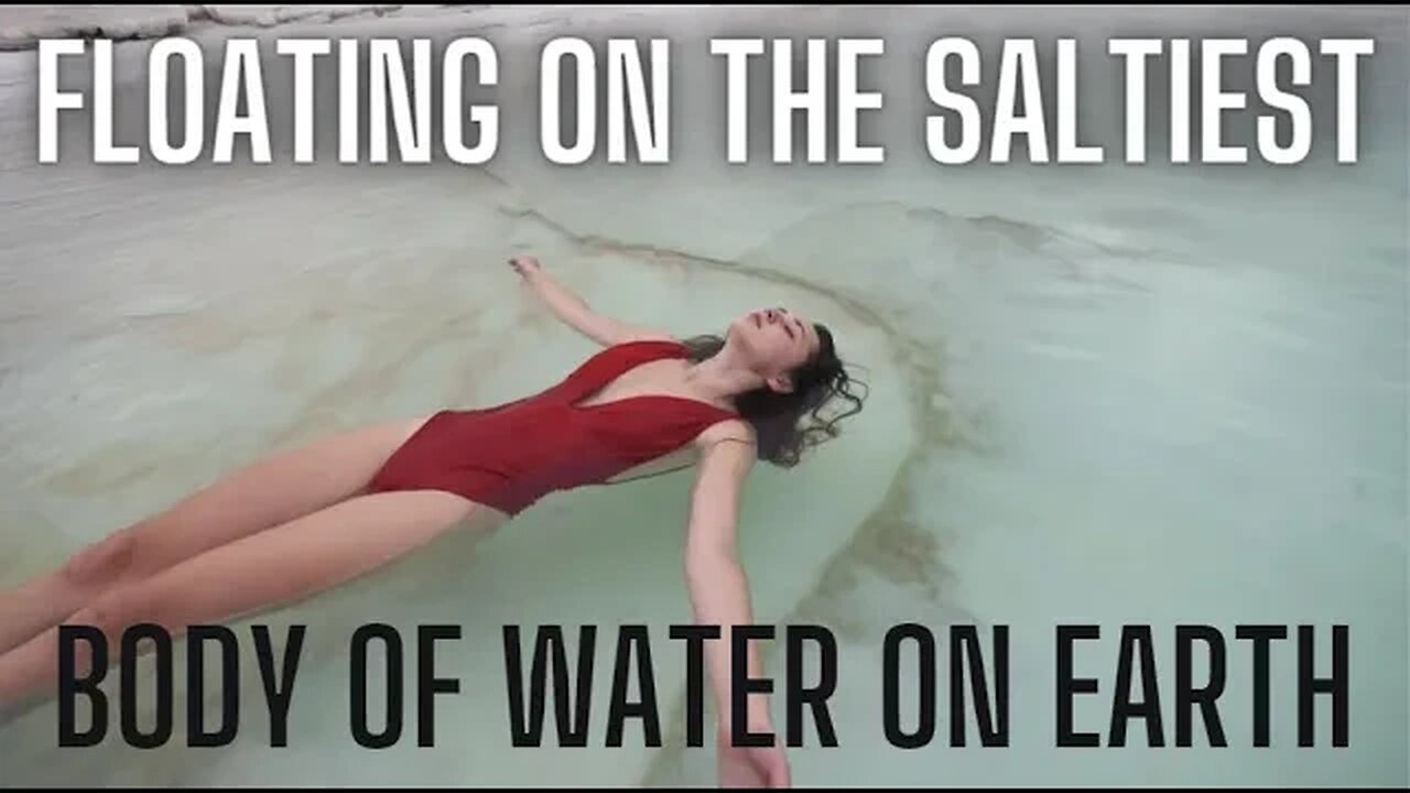 The Dead Sea Floating on the Saltiest Body of Water on Earth