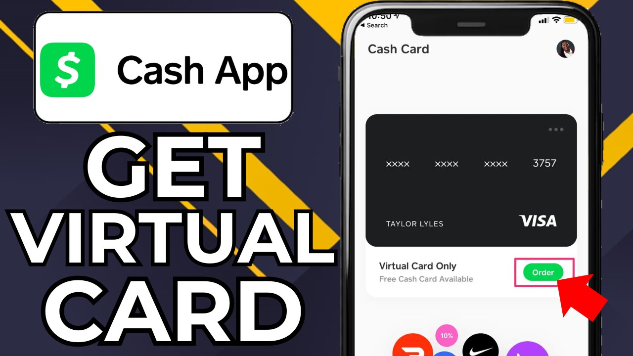 HOW TO GET CASH APP VIRTUAL CARD